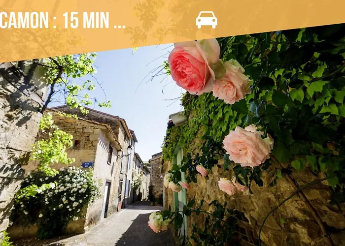 Domaine La Belle Histoire - Cote Jardin 招待所 3*